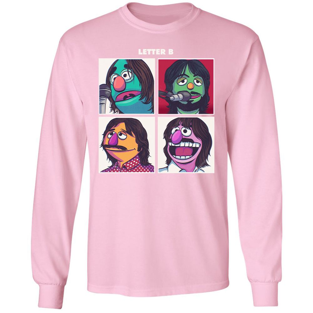 Long Sleeve T-Shirt - RQVWHMEG - Light Pink - 3