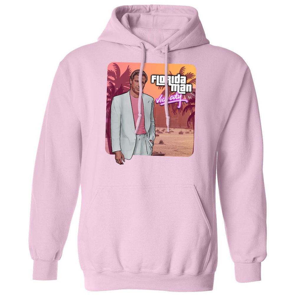 Classic Unisex Hoodie - CYQ6CJ9K - Light Pink - 3