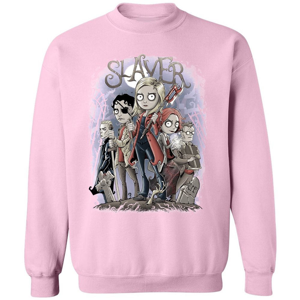 Classic Unisex Sweatshirt - 6U6VVFRJ - Light Pink - 3