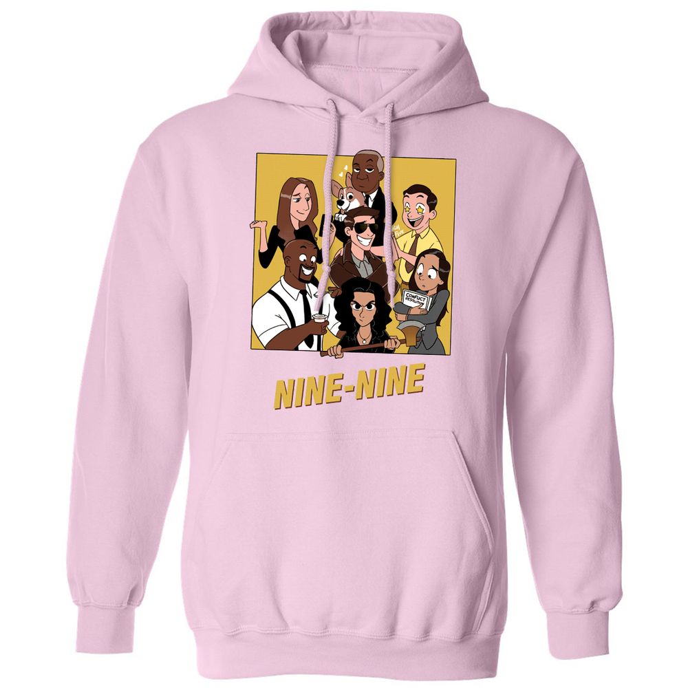 Classic Unisex Hoodie - WLB9GZFE - Light Pink - 3