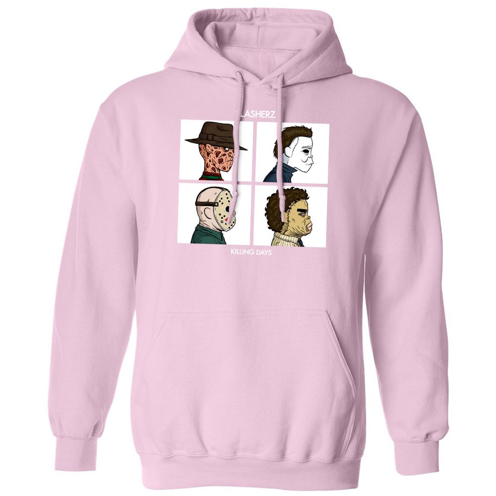 Classic Unisex Hoodie - H2WJYPQG - Light Pink - 3