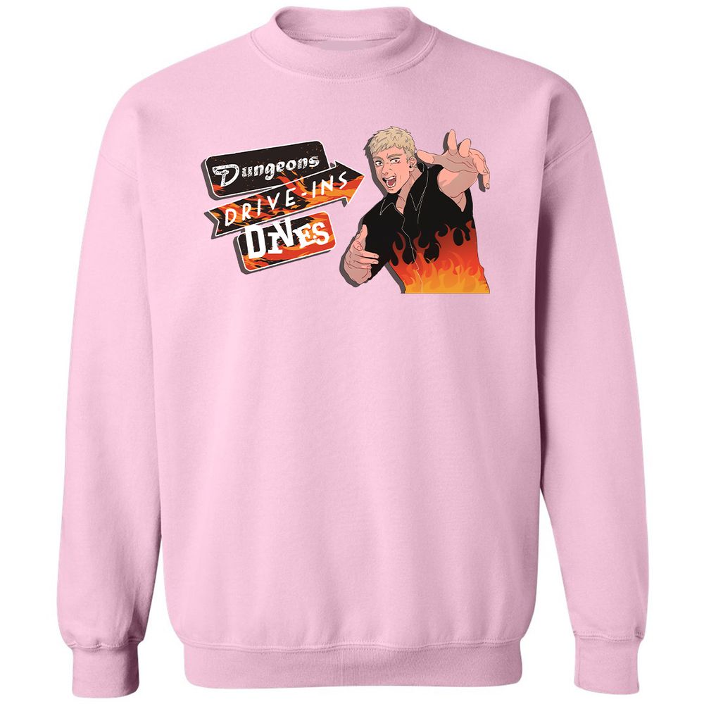 Classic Unisex Sweatshirt - X9TJ55T1 - Light Pink - 3