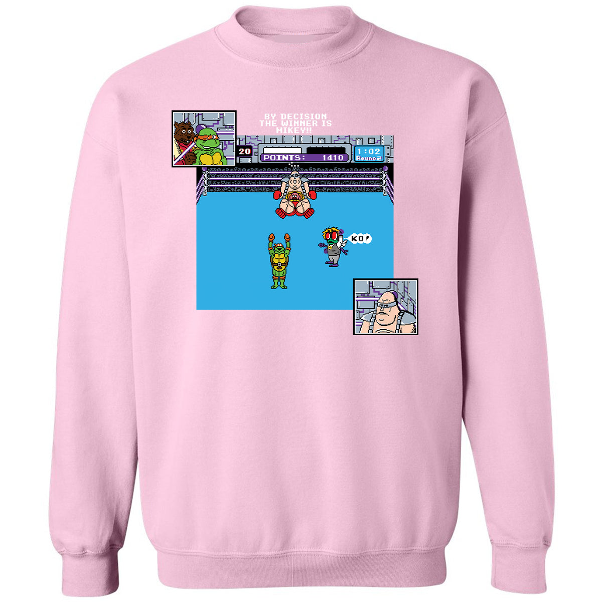 Classic Unisex Sweatshirt - AHLWWLV4 - Light Pink - 3