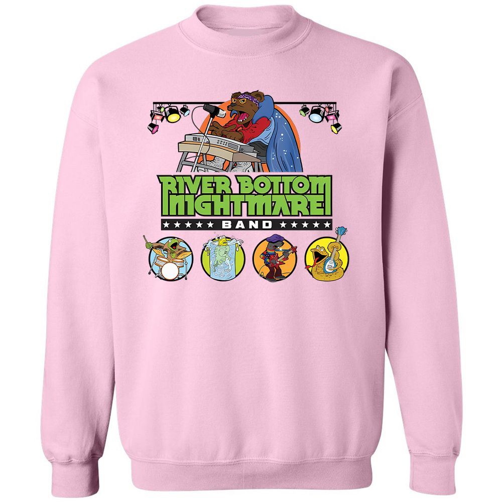 Classic Unisex Sweatshirt - YAQJFXPH - Light Pink - 3