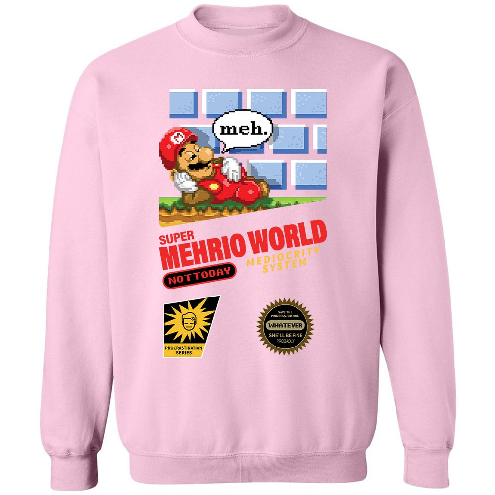 Classic Unisex Sweatshirt - 776W3FVS - Light Pink - 3