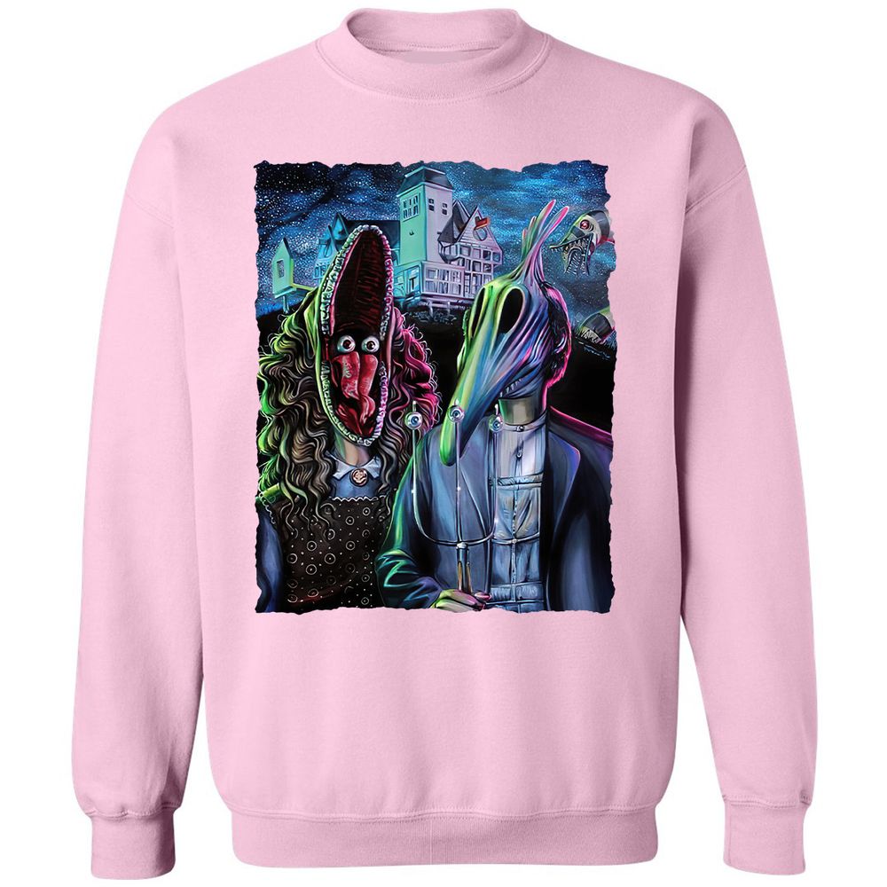 Classic Unisex Sweatshirt - 4PDKESZ8 - Light Pink - 3