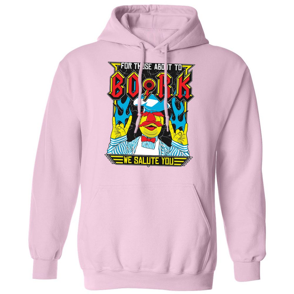 Classic Unisex Hoodie - D5Y745F8 - Light Pink - 3