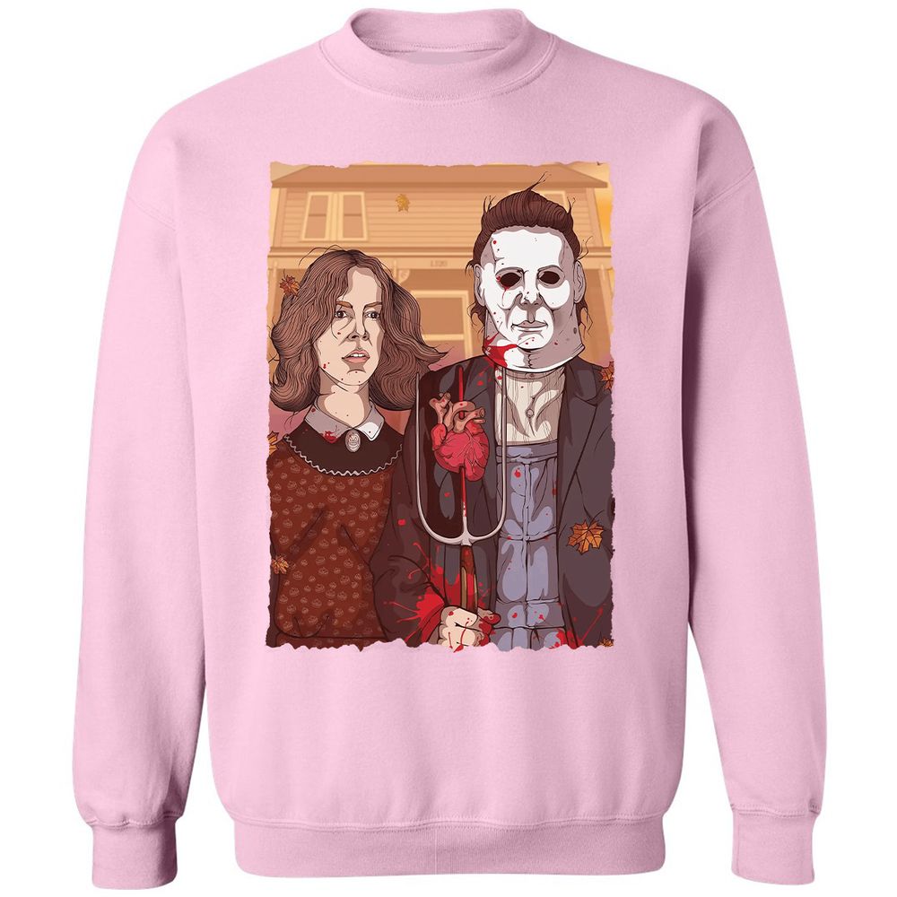 Classic Unisex Sweatshirt - Y3KF87JQ - Light Pink - 3