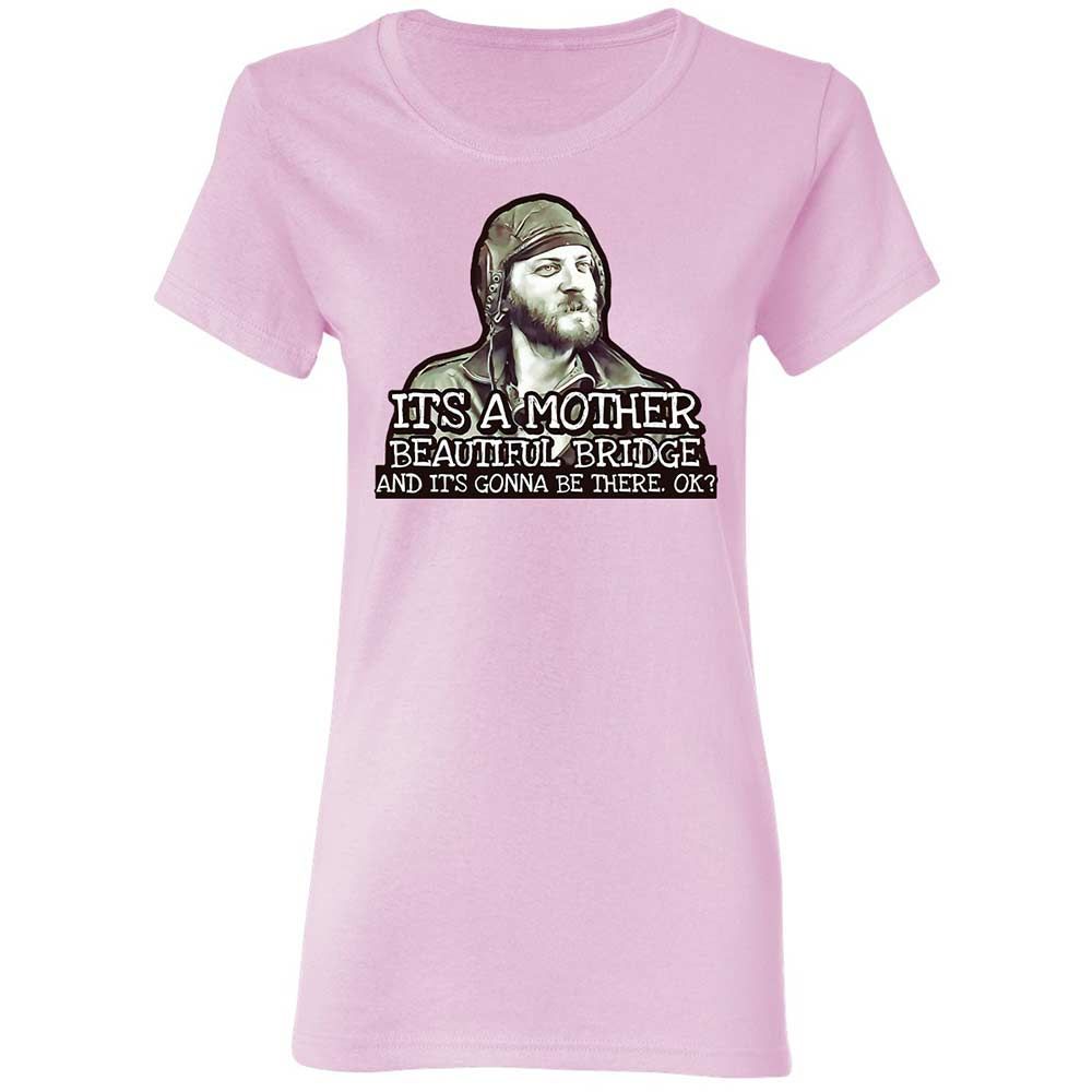 Women's T-Shirt - 3VTJYDB6 - Light Pink - 3