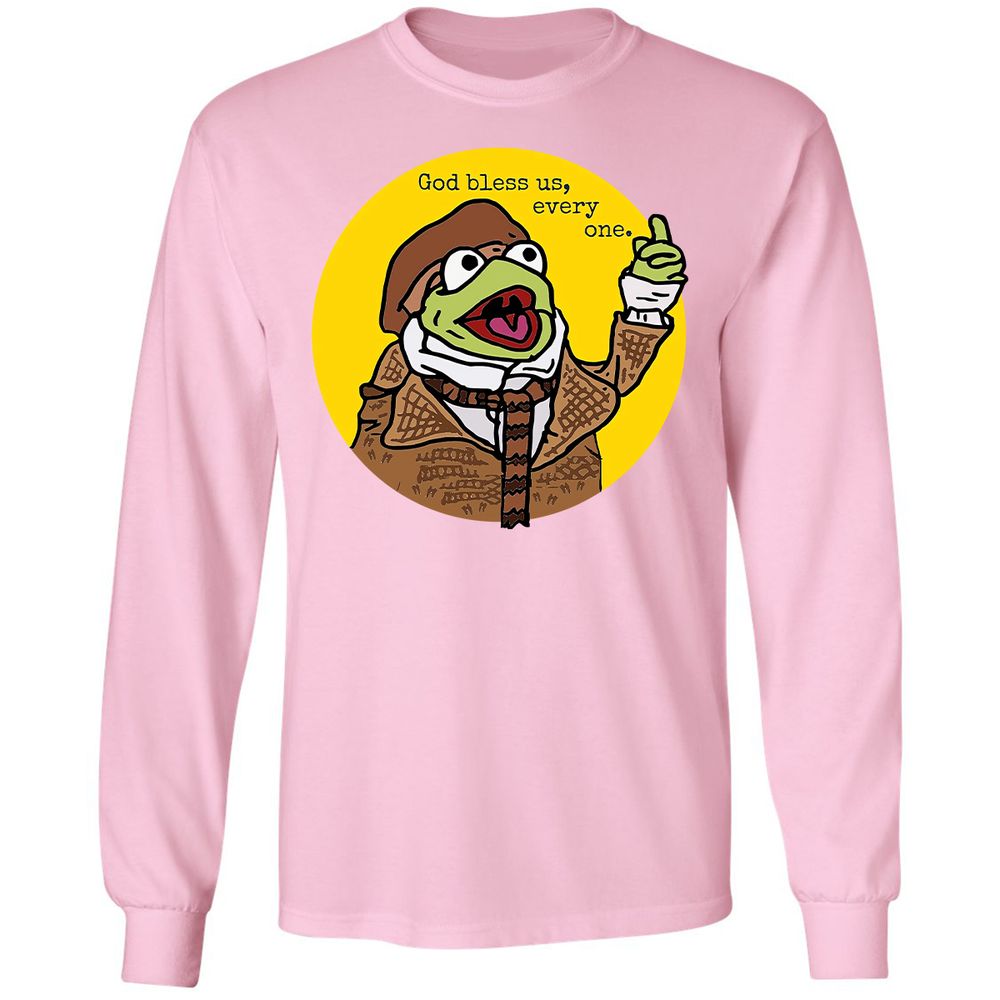 Long Sleeve T-Shirt - Q78Z6ZG8 - Light Pink - 3