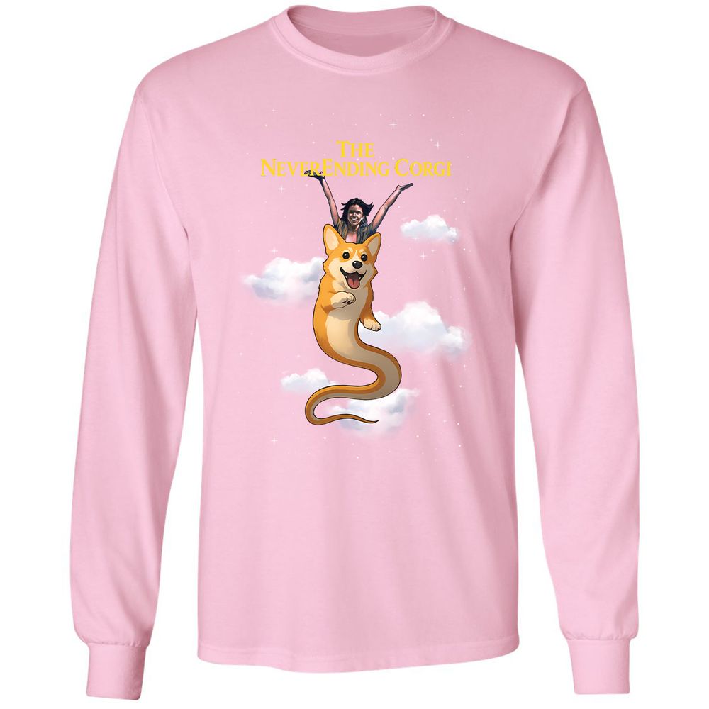 Long Sleeve T-Shirt - 81DGJ7HA - Light Pink - 3