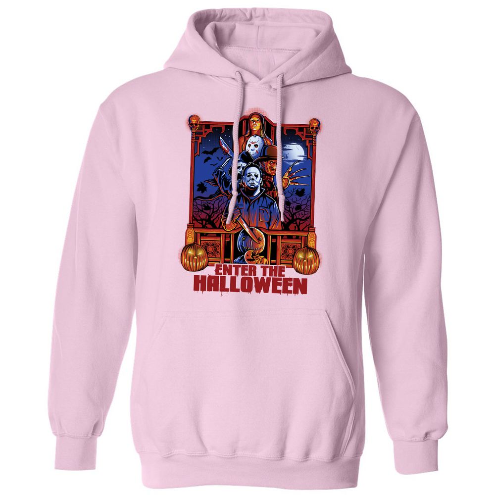 Classic Unisex Hoodie - CMRJYWUQ - Light Pink - 3