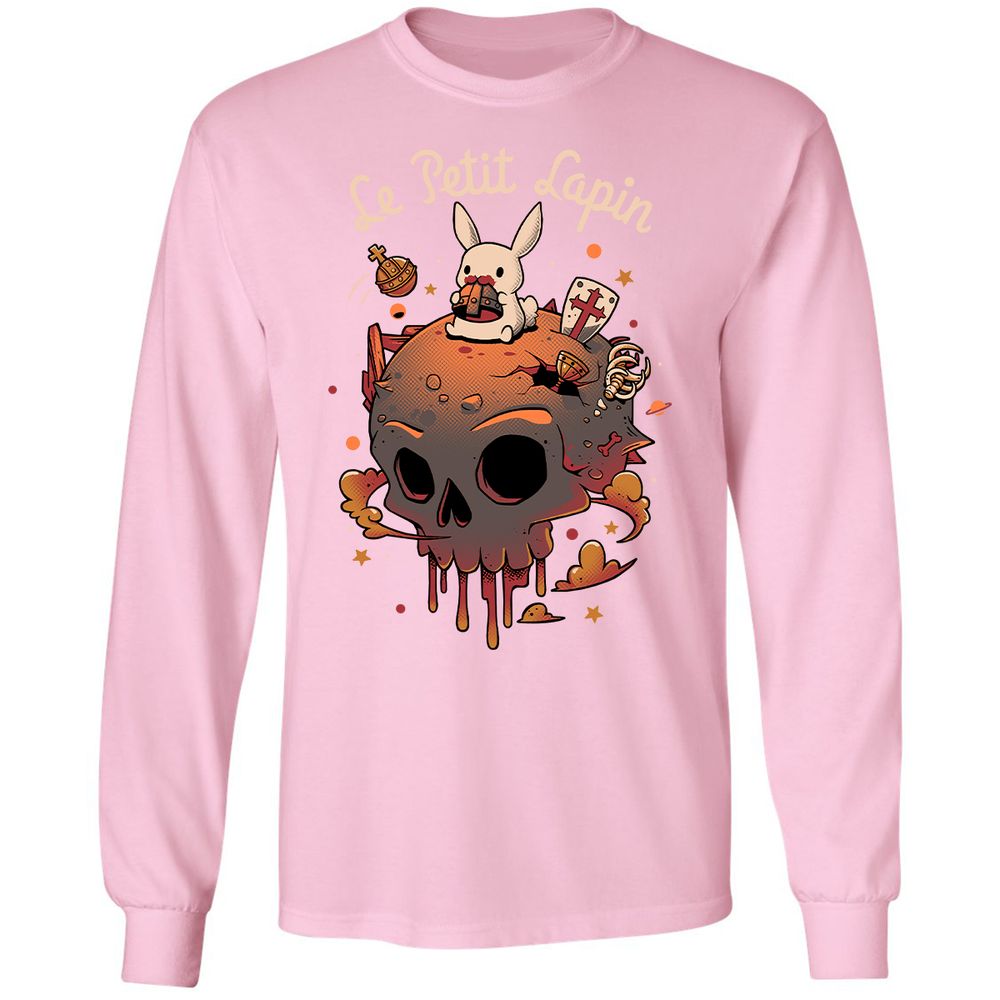 Long Sleeve T-Shirt - ZRDWRCVW - Light Pink - 3