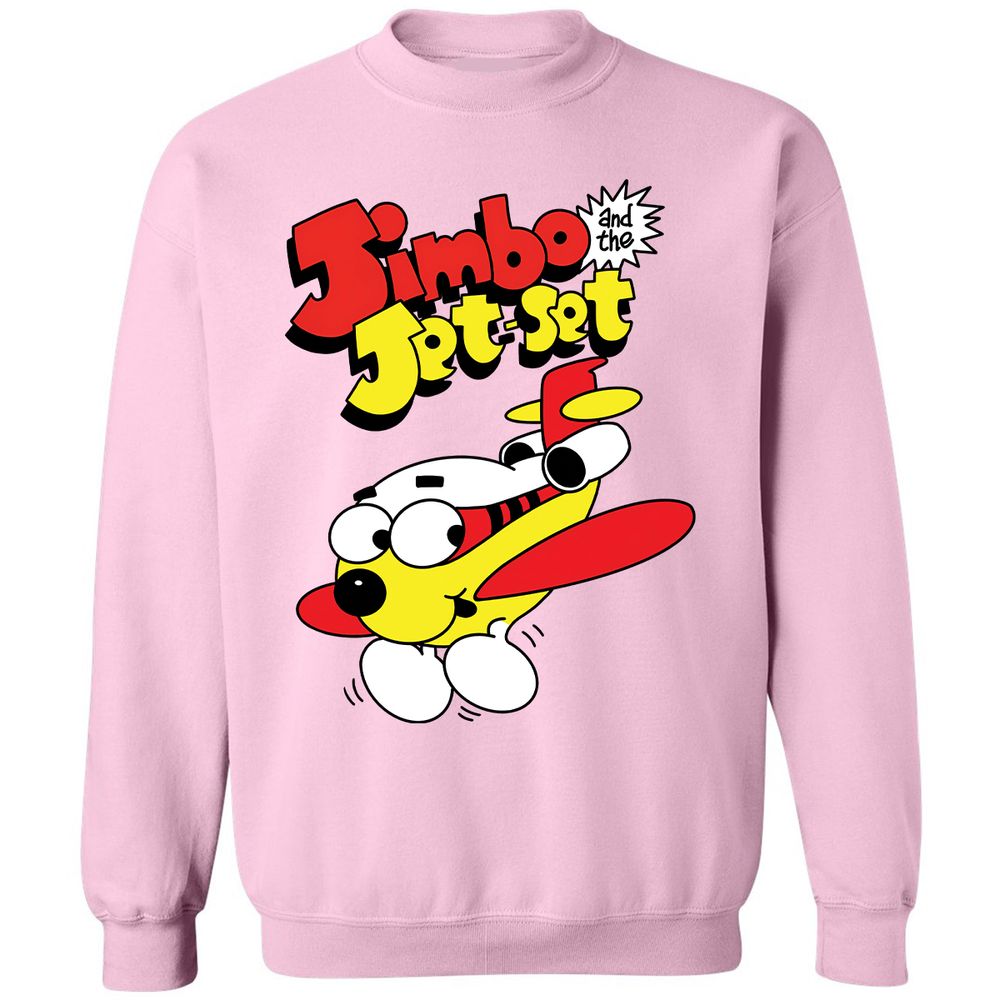 Classic Unisex Sweatshirt - SEATHJDR - Light Pink - 3
