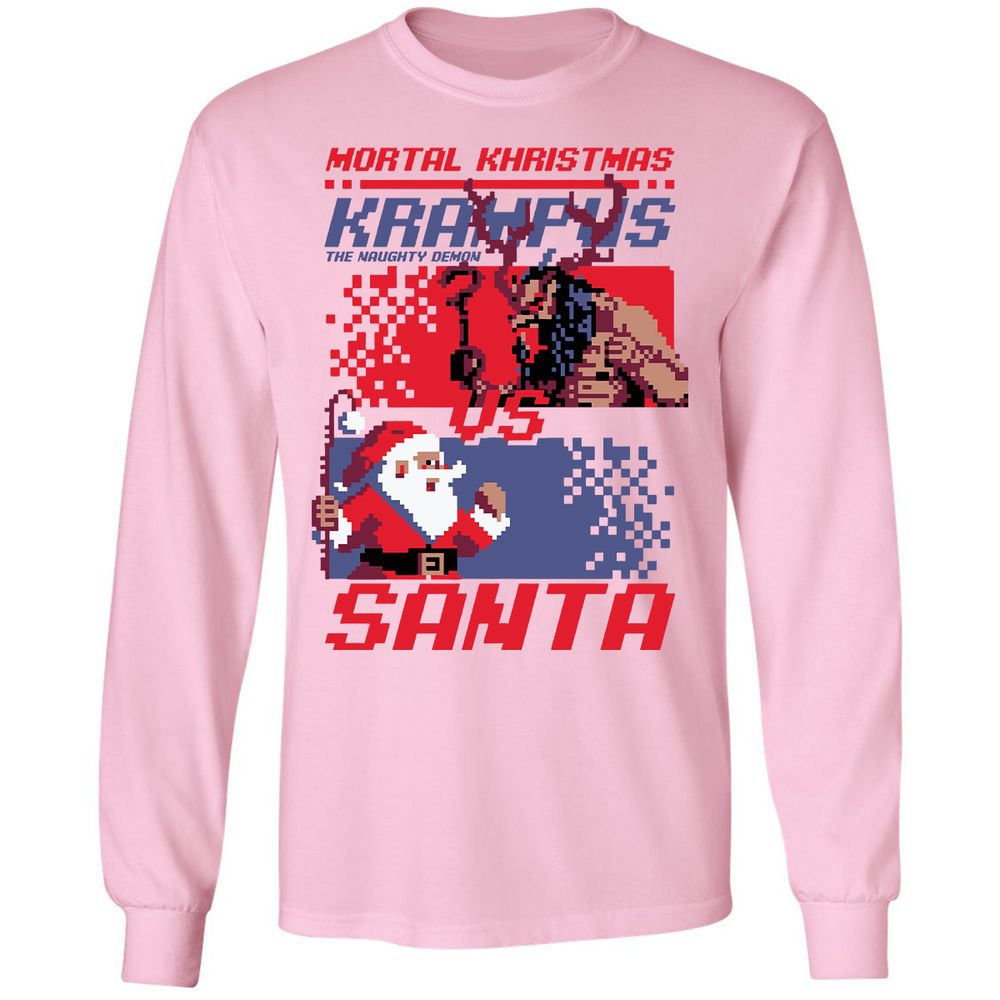 Long Sleeve T-Shirt - AG873QWP - Light Pink - 3