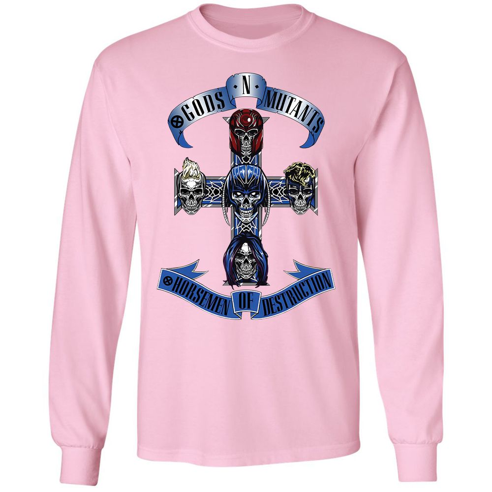 Long Sleeve T-Shirt - W8AGC5TT - Light Pink - 3