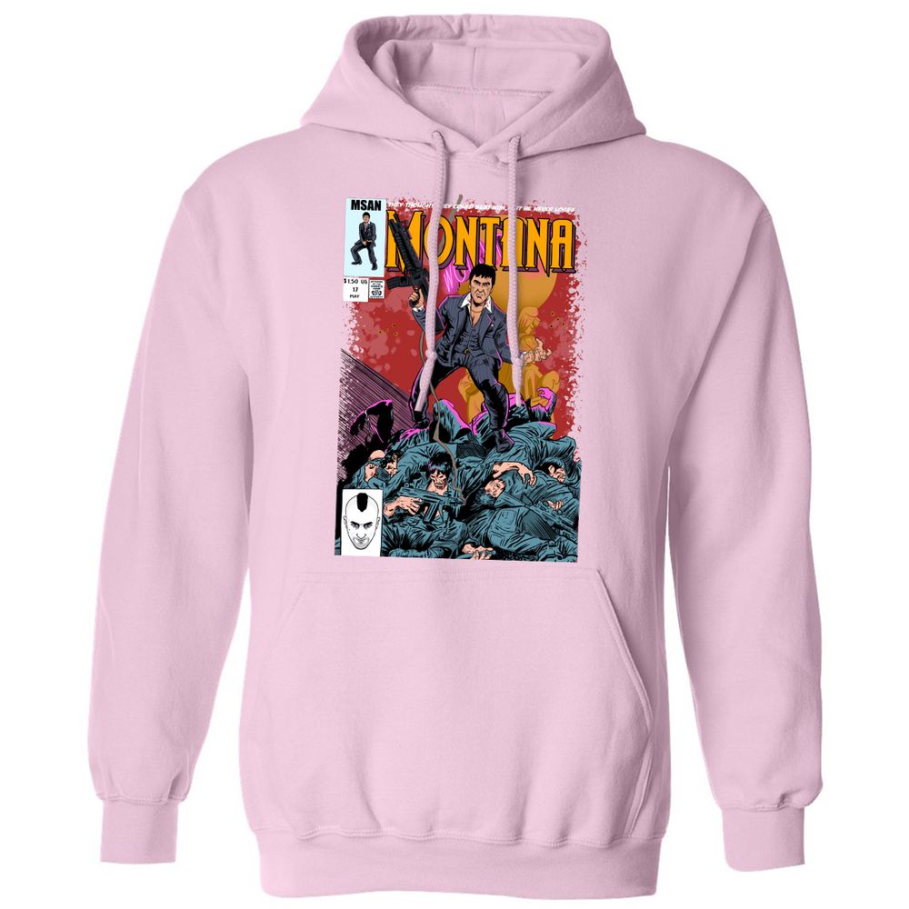 Classic Unisex Hoodie - 4DDXW1XT - Light Pink - 3