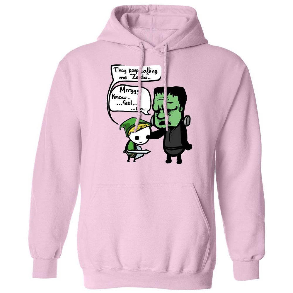 Classic Unisex Hoodie - 3TRAJ9V4 - Light Pink - 3