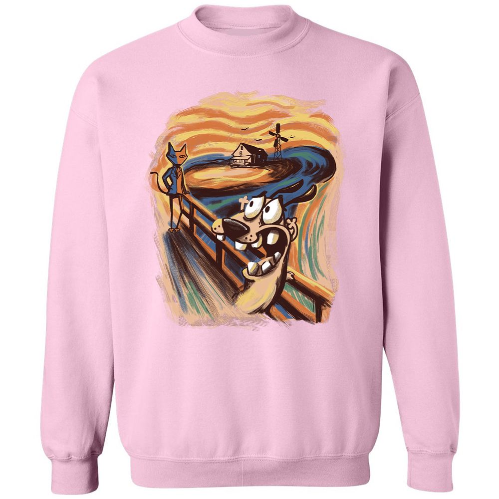 Classic Unisex Sweatshirt - AGDJWHSE - Light Pink - 3