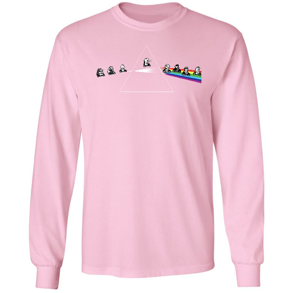 Long Sleeve T-Shirt - 9657GWPT - Light Pink - 3