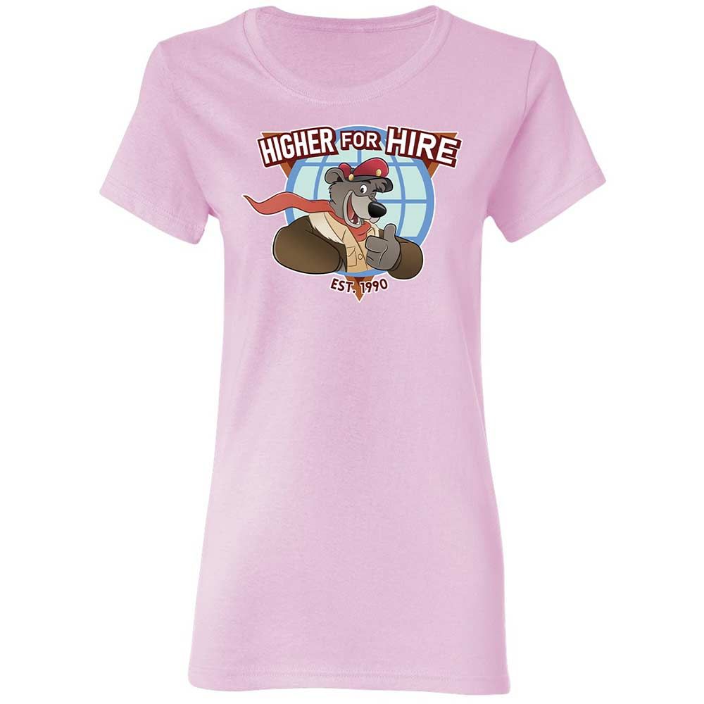 Higher for Hire - Light Pink - 3
