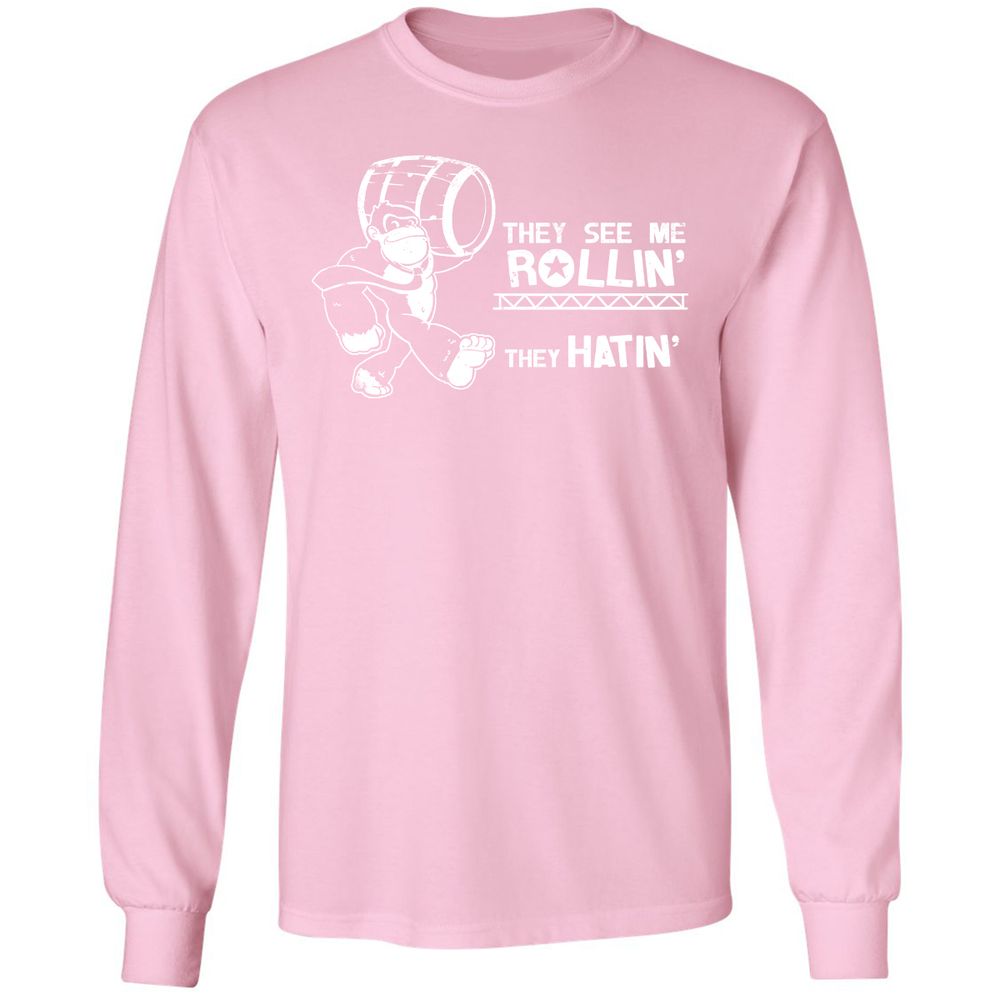 Long Sleeve T-Shirt - LZ3T2EHB - Light Pink - 3