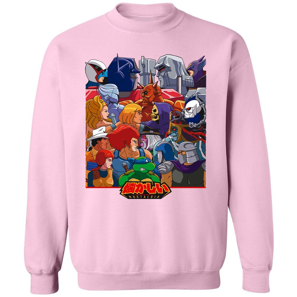 Classic Unisex Sweatshirt - Z7NPRQ9J - Light Pink - 3