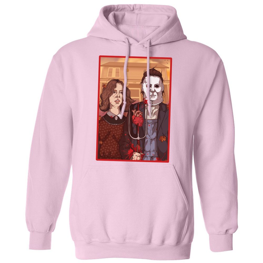 Classic Unisex Hoodie - P4WJZMSS - Light Pink - 3
