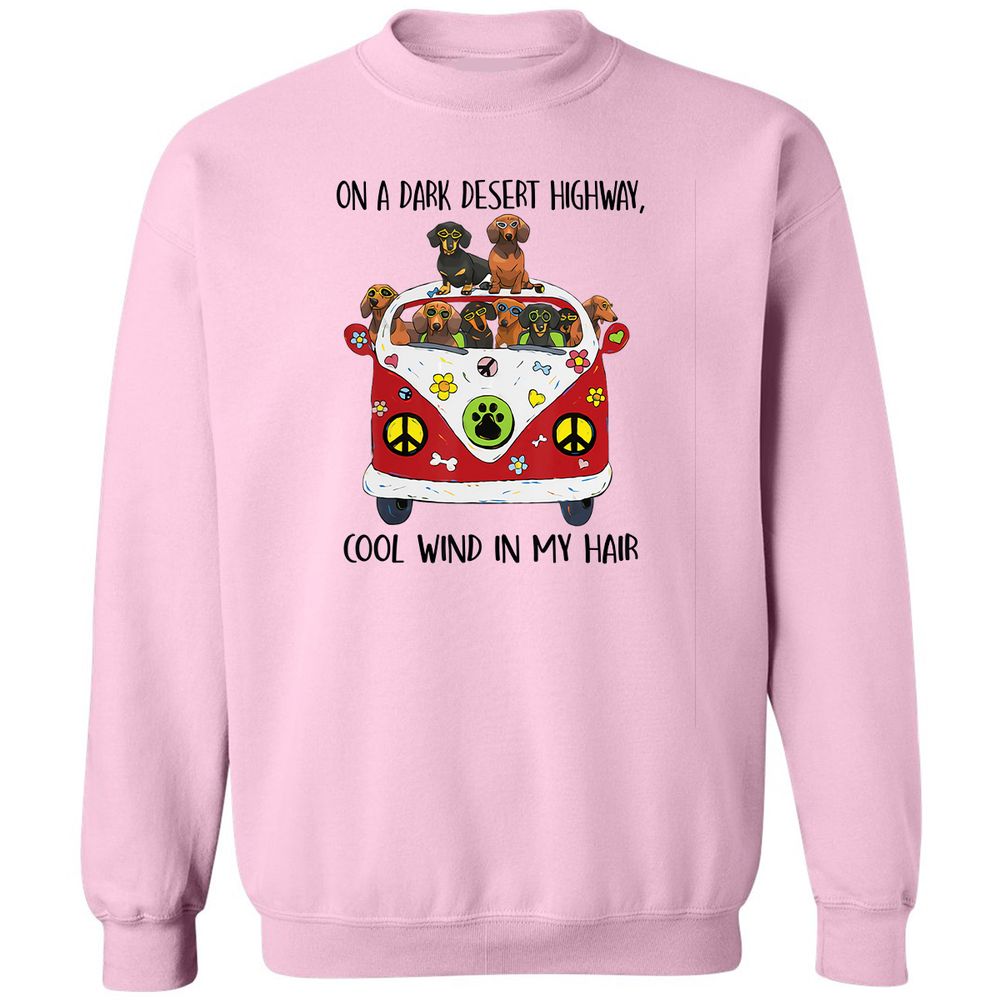 Classic Unisex Sweatshirt - Y5JGZBFM - Light Pink - 3