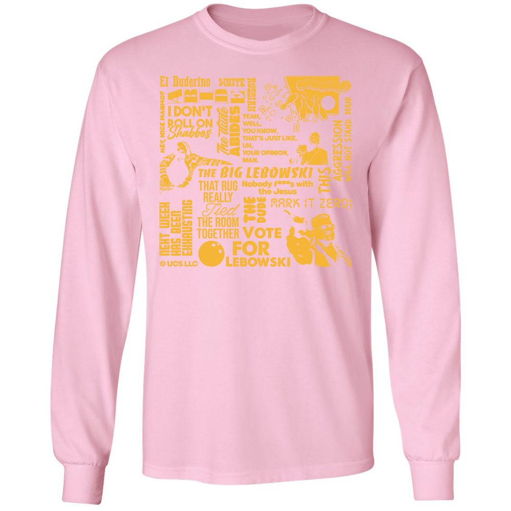 Long Sleeve T-Shirt - 6GHWHDTZ - Light Pink - 3