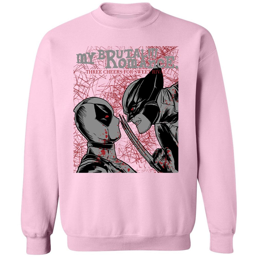 Classic Unisex Sweatshirt - J1SXTQ68 - Light Pink - 3