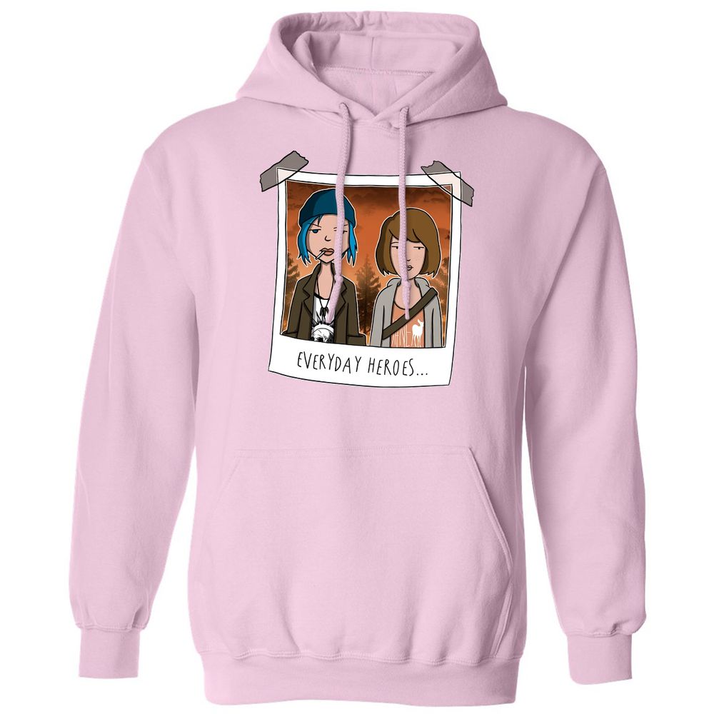 Classic Unisex Hoodie - 3CA3SPGZ - Light Pink - 3