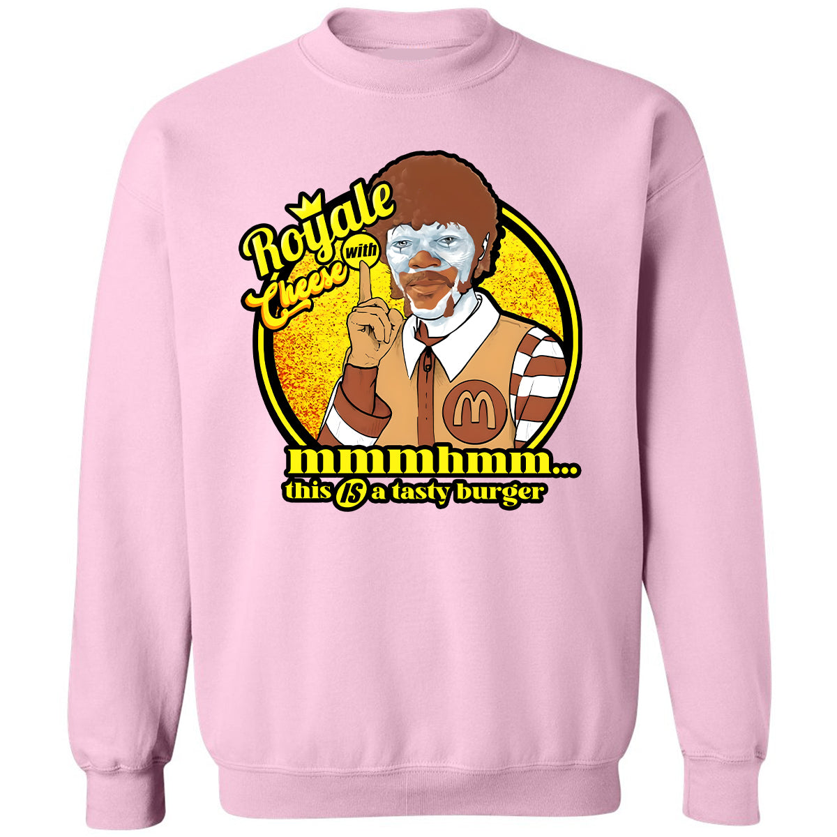Classic Unisex Sweatshirt - 4BVS8FJ7 - Light Pink - 3