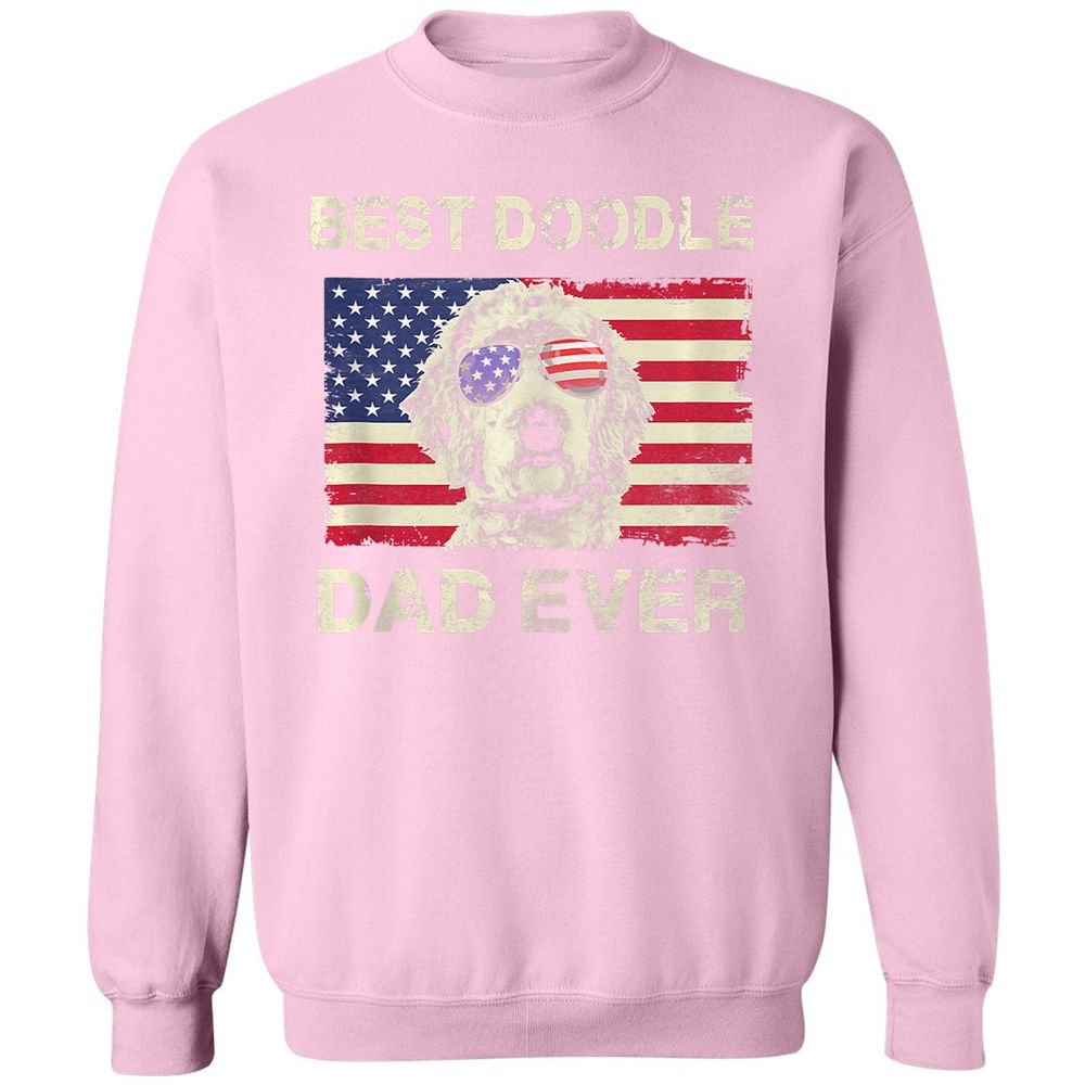 Classic Unisex Sweatshirt - D5TUC3VS - Light Pink - 3