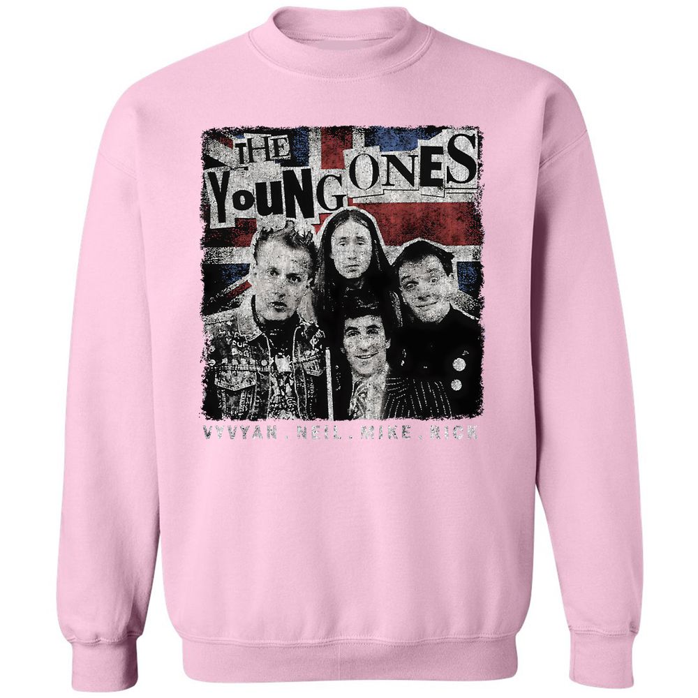 Classic Unisex Sweatshirt - SVMZE828 - Light Pink - 3