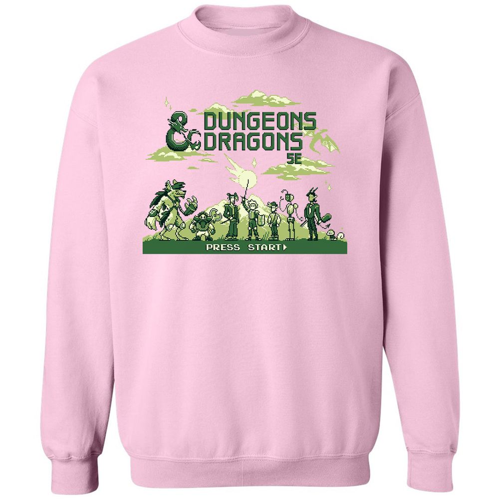 Classic Unisex Sweatshirt - QNTQSCVM - Light Pink - 3