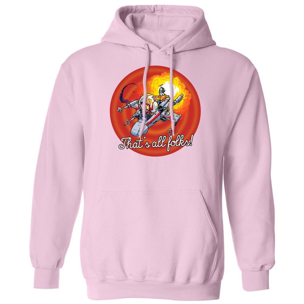 Classic Unisex Hoodie - SQMQBTJT - Light Pink - 3