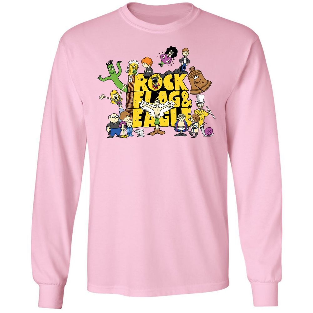 Long Sleeve T-Shirt - K9ANK3RR - Light Pink - 3