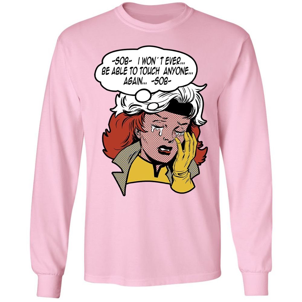 Long Sleeve T-Shirt - YAEPBPLW - Light Pink - 3