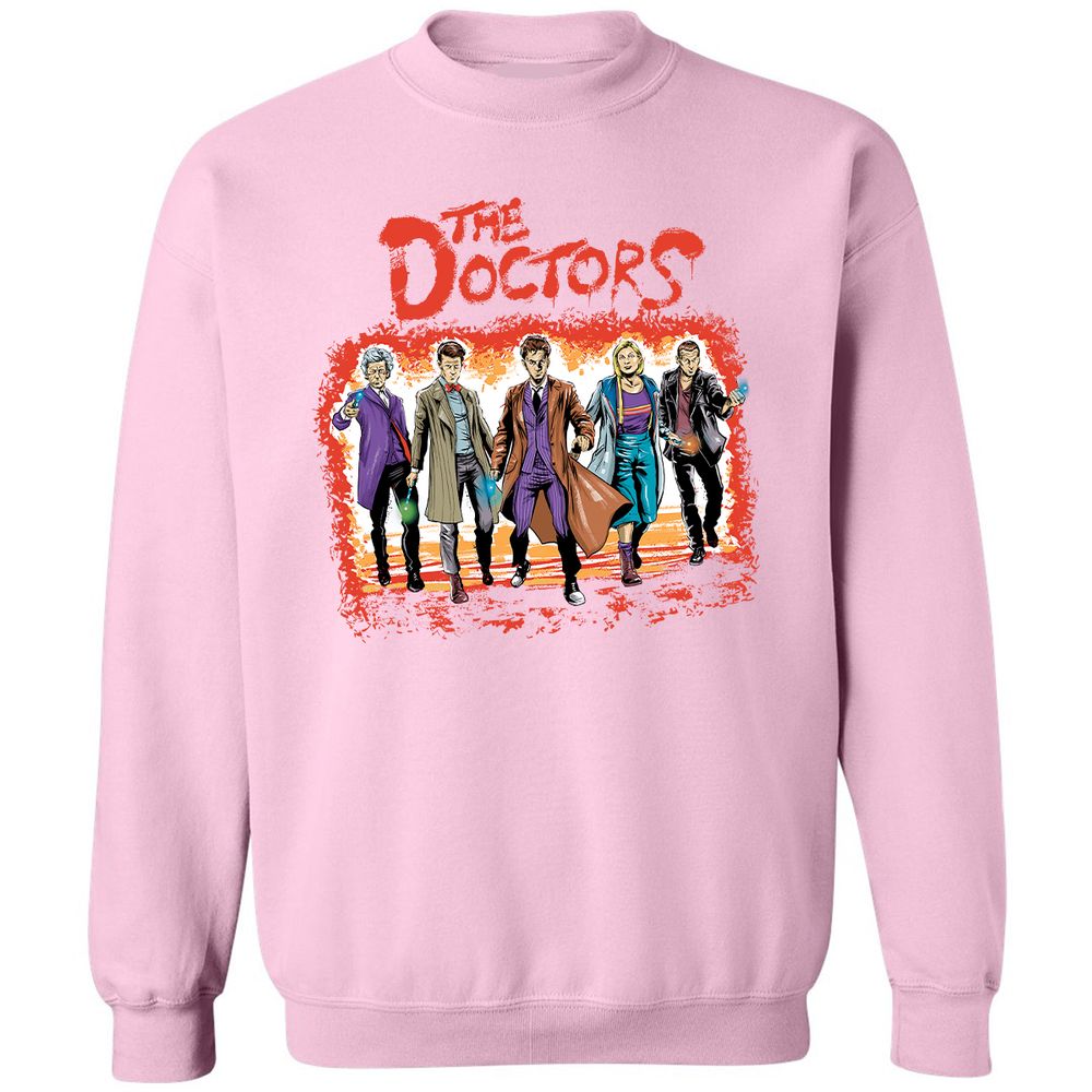 Classic Unisex Sweatshirt - ZZZVEM9L - Light Pink - 3