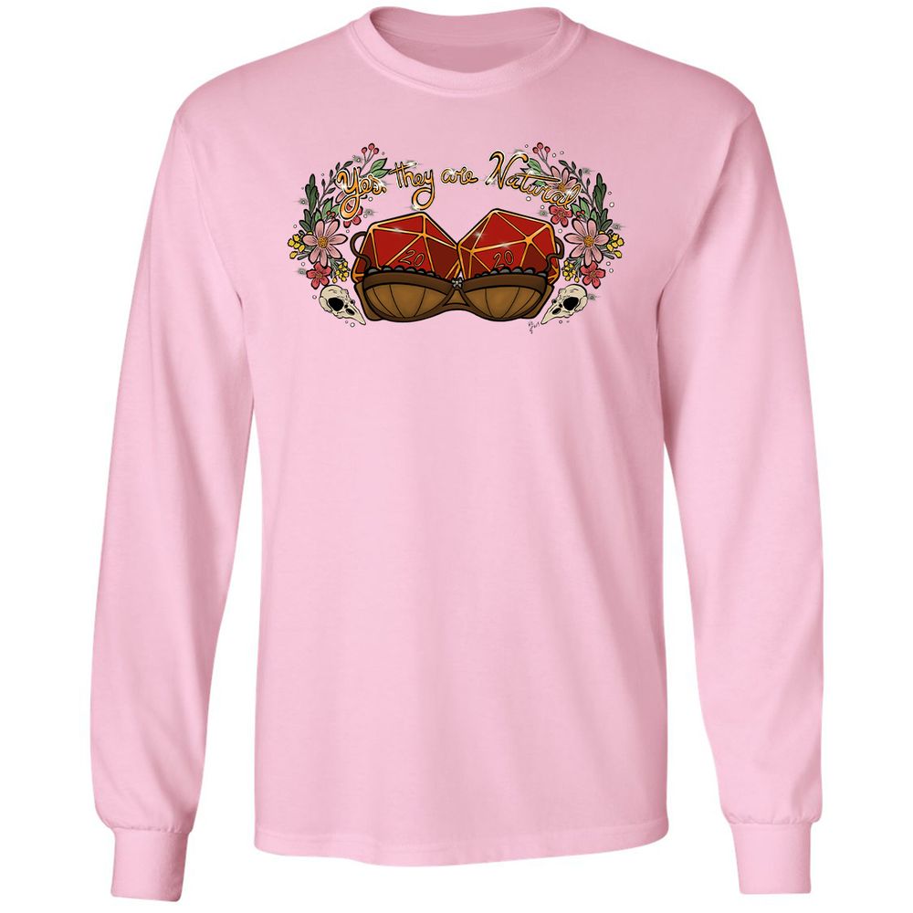 Long Sleeve T-Shirt - LGPCRN5R - Light Pink - 3