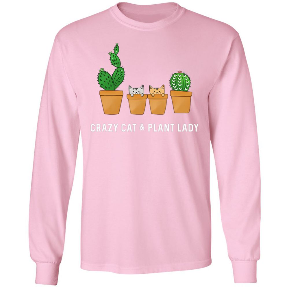 Long Sleeve T-Shirt - GZAE2ZJ5 - Light Pink - 3