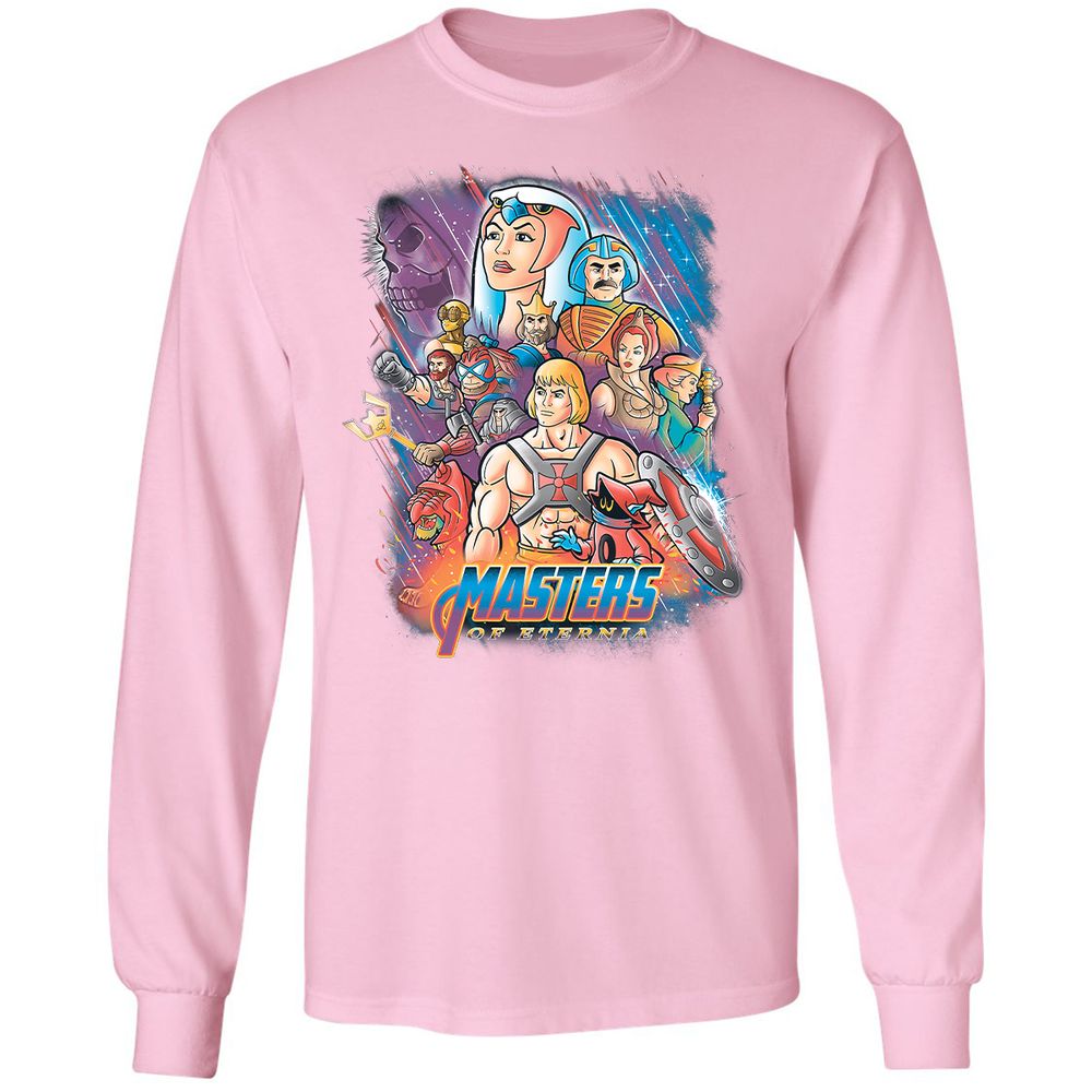 Long Sleeve T-Shirt - 4YBNUX9K - Light Pink - 3