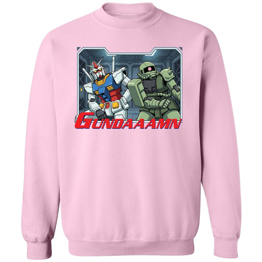 Classic Unisex Sweatshirt - 41AFFCH1 - Light Pink - 3