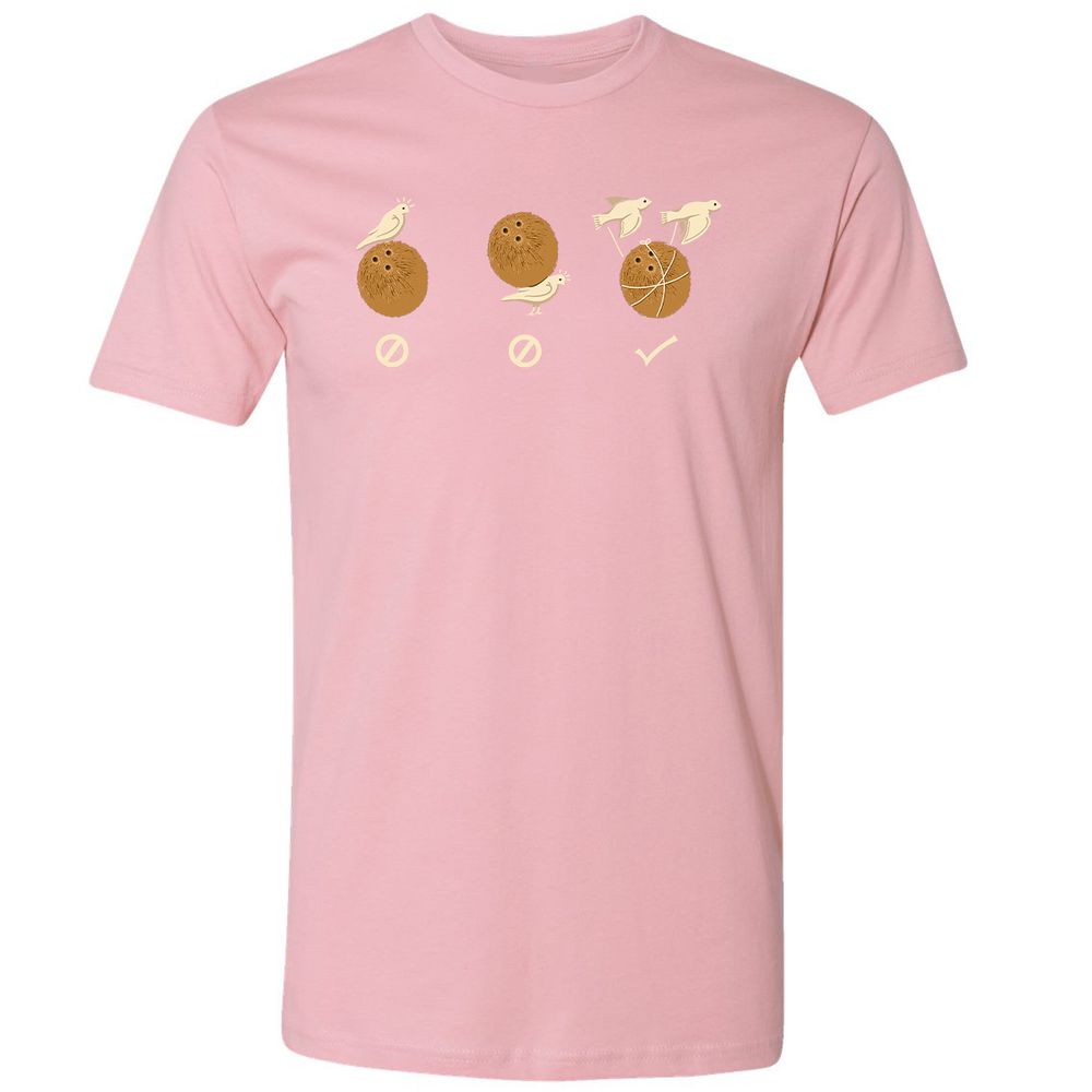 Premium Unisex T-Shirt - F57GKHFS - Light Pink - 3