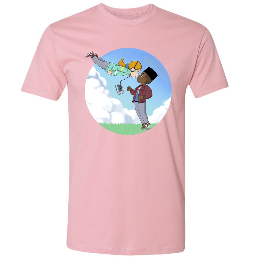 Premium Unisex T-Shirt - 3LGNVTGR - Light Pink - 3