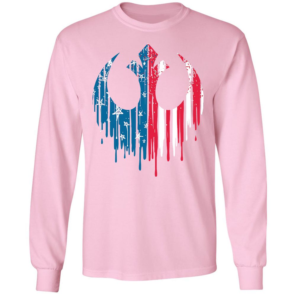 Long Sleeve T-Shirt - 5AWGL3DC - Light Pink - 3