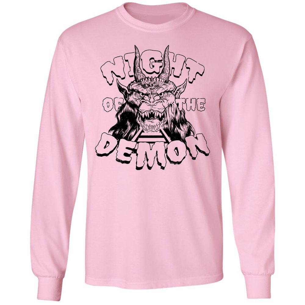 Long Sleeve T-Shirt - NGRYZVW3 - Light Pink - 3