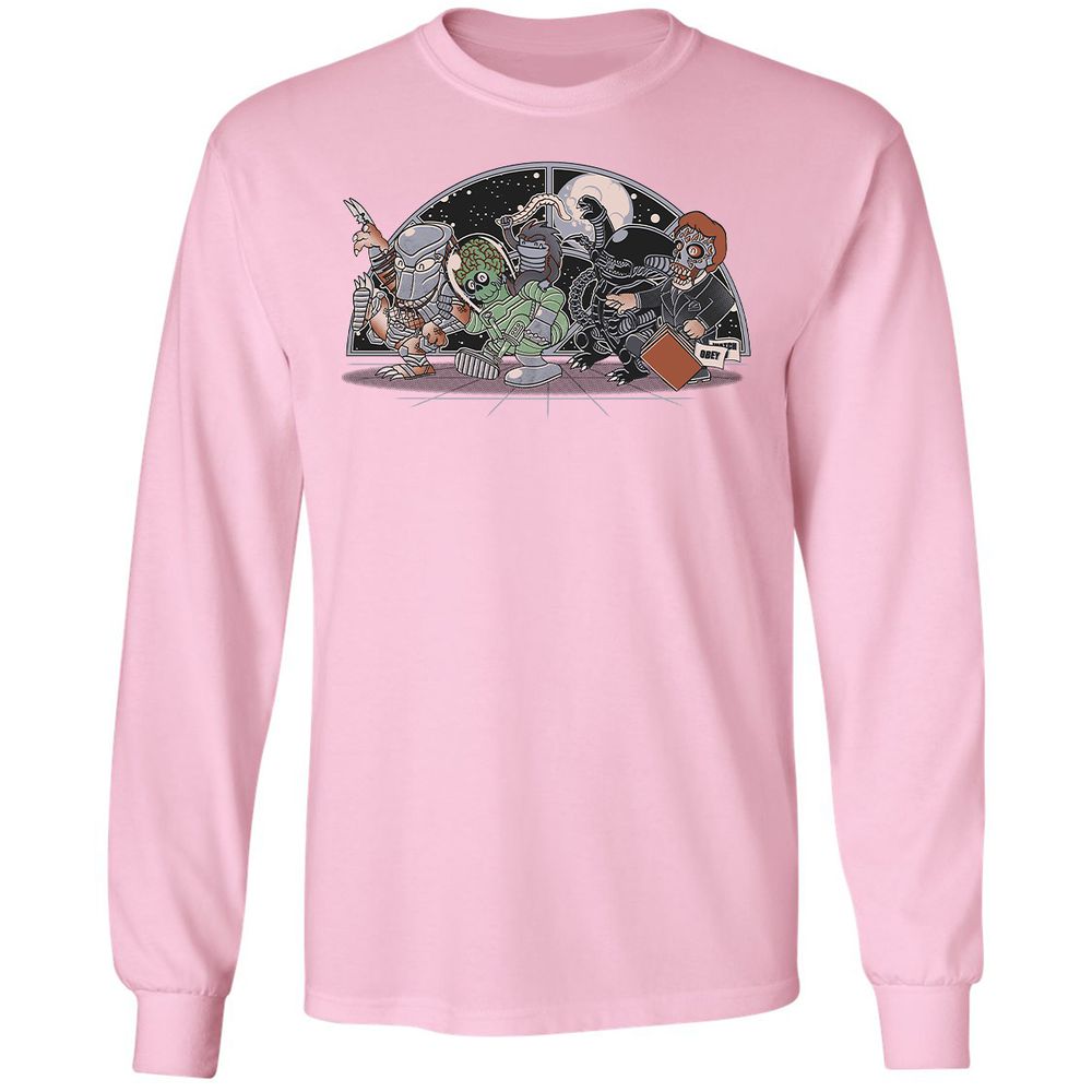 Long Sleeve T-Shirt - AT3YRKNA - Light Pink - 3