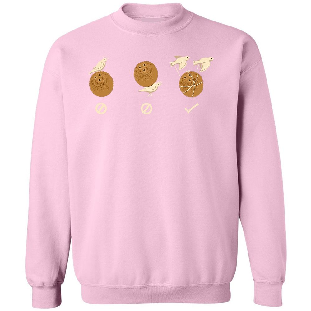 Classic Unisex Sweatshirt - FMVA5VE7 - Light Pink - 3